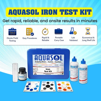 AE303  Iron Test Kit Aquasol Rakiro