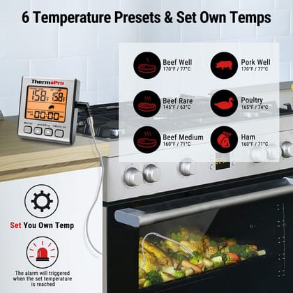 ThermoPro TP-16S Digital Food Meat Thermometer