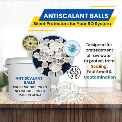 RO Antiscalant Balls Bucket