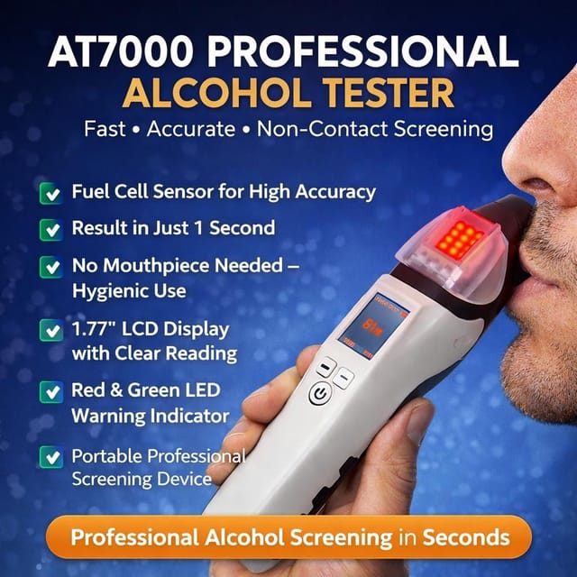 AT7000 Breath Alcohol Tester