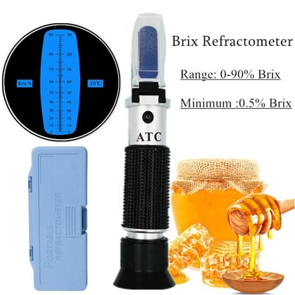 Hand Held 0-90% Brix Refractometers