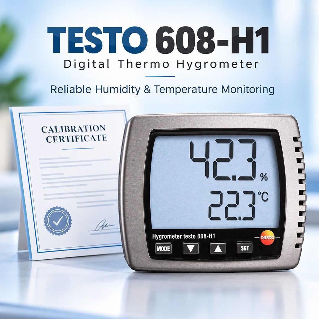 TESTO 608-H1 Digital ThermoHygrometer