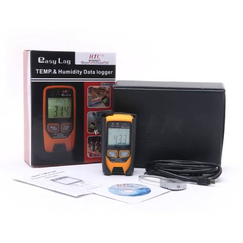 HTC Easy Log Temperature Humidity Data Logger